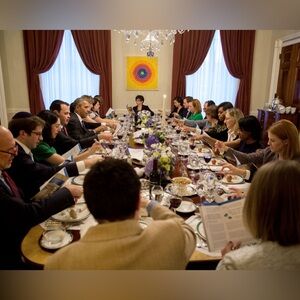 8x10 President Barrack Obama Hosts a Passover Seder Dinner Photo Print
